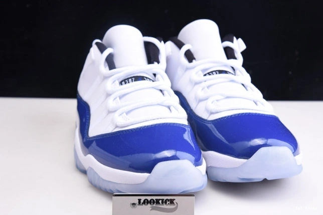 1st Kicks Retro Jordan Low AH7860- White Concord 677 Air ModernLook 11 1115